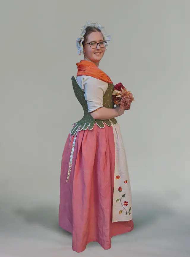 18th Century Working Woman — Flower Seller