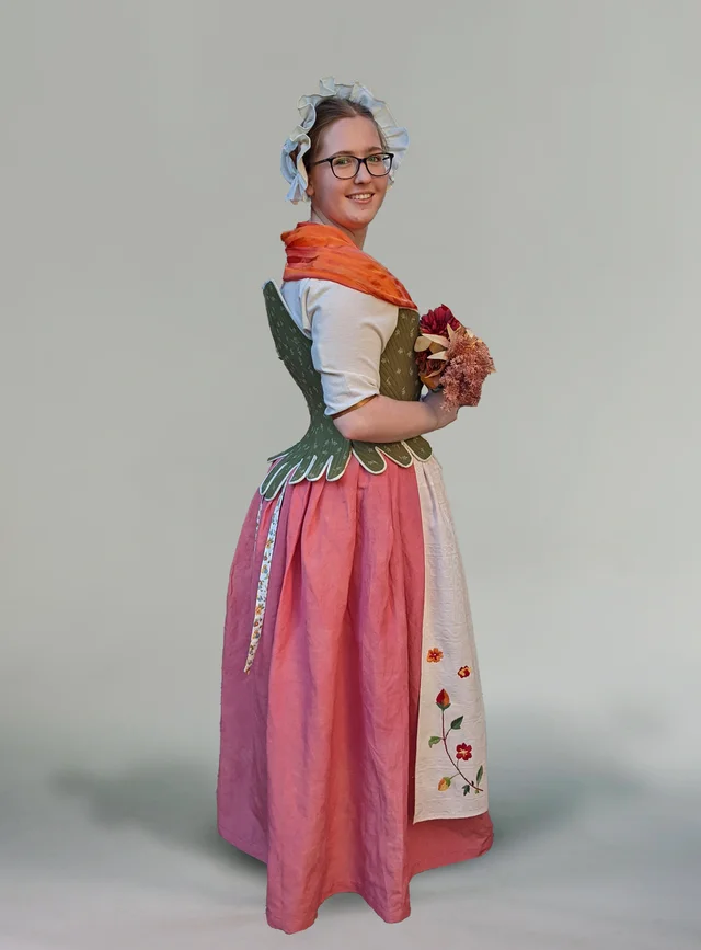 18th Century Working Woman — Flower Seller